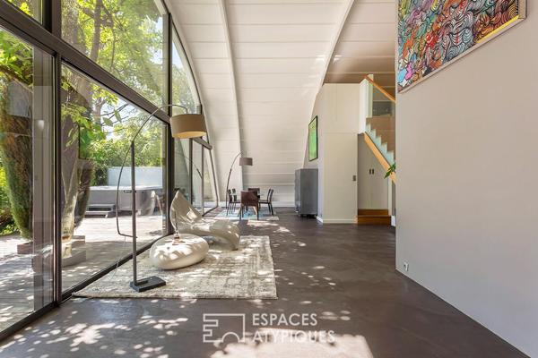 Maison d’architecte avec piscine