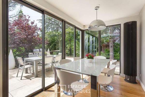 Maison d’architecte avec piscine