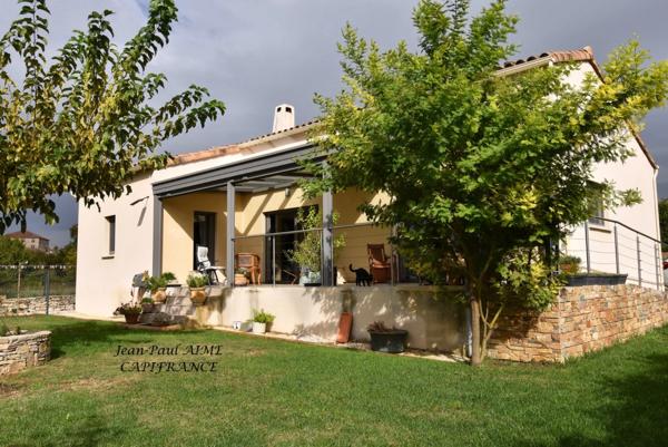 BARJAC – MAISON T4 DE PLAIN-PIED – VUE SUR LES CÉVENNES – PRESTATIONS DE GRANDE QUALITÉ