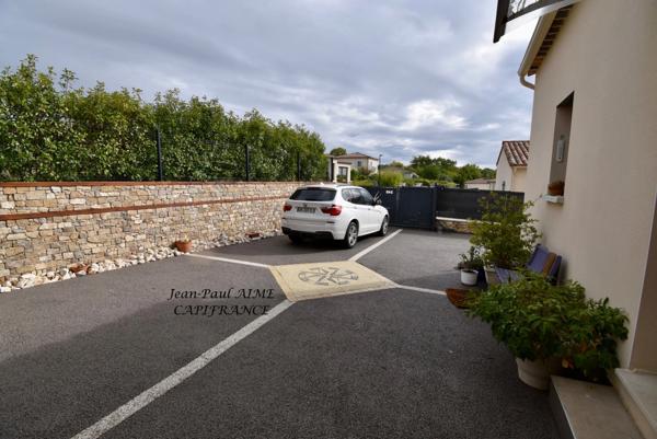 BARJAC – MAISON T4 DE PLAIN-PIED – VUE SUR LES CÉVENNES – PRESTATIONS DE GRANDE QUALITÉ