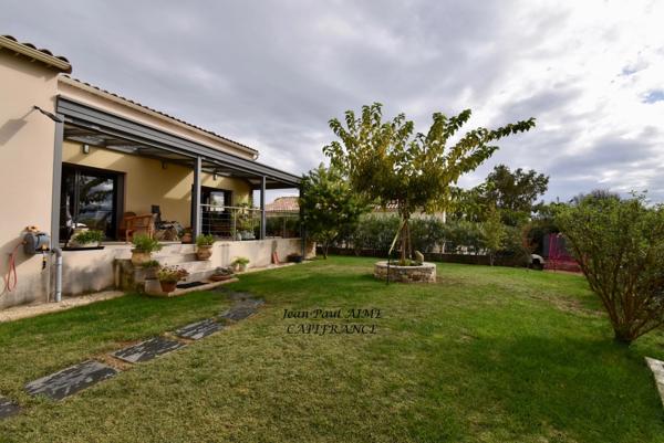 BARJAC – MAISON T4 DE PLAIN-PIED – VUE SUR LES CÉVENNES – PRESTATIONS DE GRANDE QUALITÉ