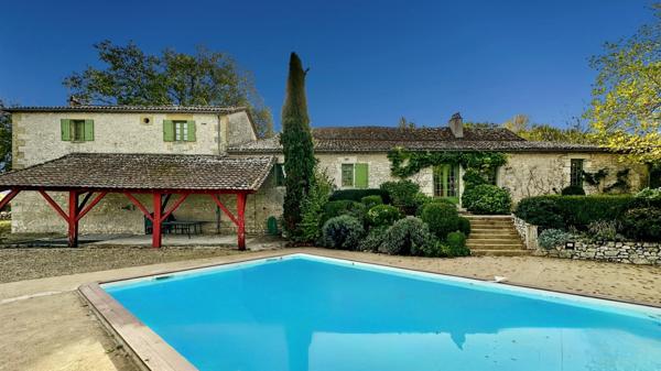 Propriété de caractère avec vue exceptionnelle, aux portes de Bergerac
