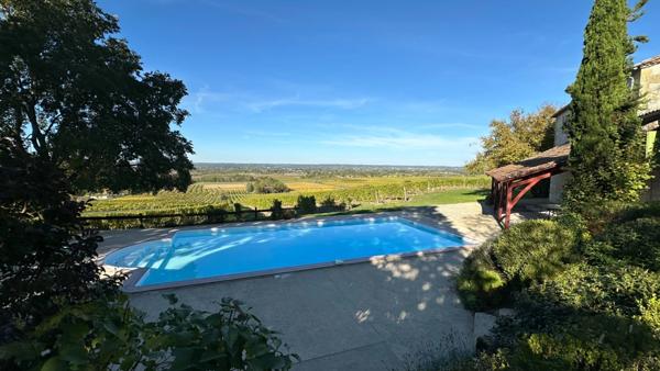 Propriété de caractère avec vue exceptionnelle, aux portes de Bergerac