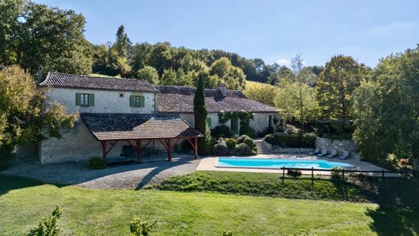 Propriété de caractère avec vue exceptionnelle, aux portes de Bergerac