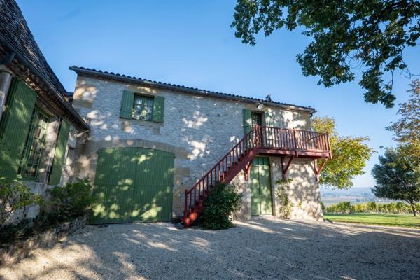 Propriété de caractère avec vue exceptionnelle, aux portes de Bergerac