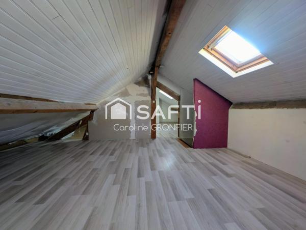 Maison élevée sur sous-sol - Palinges