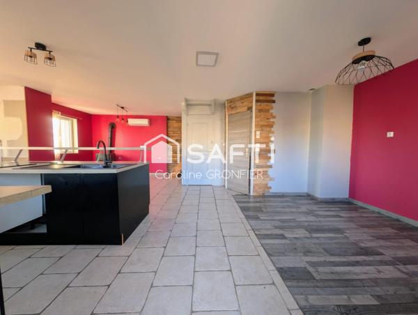 Maison élevée sur sous-sol - Palinges