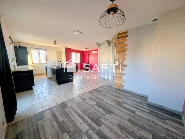 Maison élevée sur sous-sol - Palinges