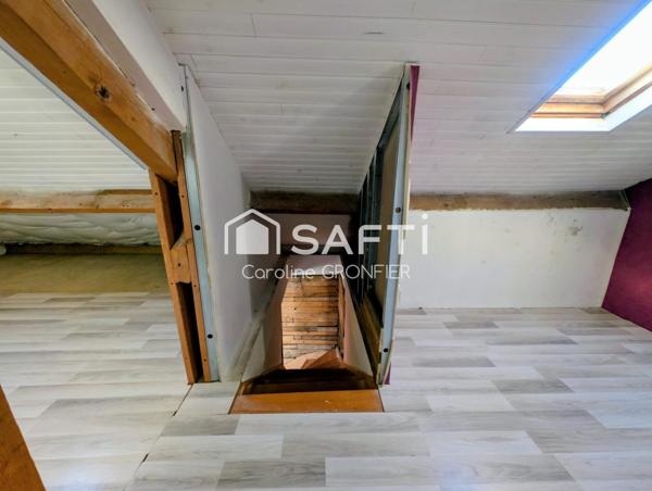 Maison élevée sur sous-sol - Palinges