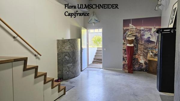 ATELIER, STOCKAGE, BUREAU à vendre MAGNIEU (01) avec logement de fonction + terrain proche de BELLEY à env. 1H30 de Lyon et de Genève