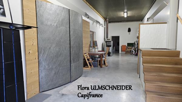 ATELIER, STOCKAGE, BUREAU à vendre MAGNIEU (01) avec logement de fonction + terrain proche de BELLEY à env. 1H30 de Lyon et de Genève
