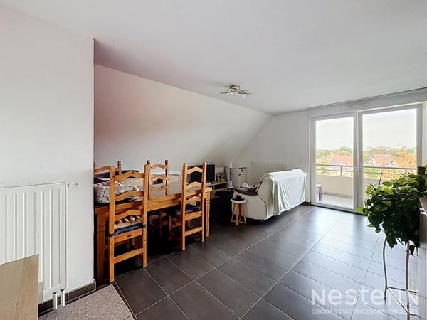 Avolsheim ? Charmant 2 pièces en dernier étage avec terrasse, garage et parking