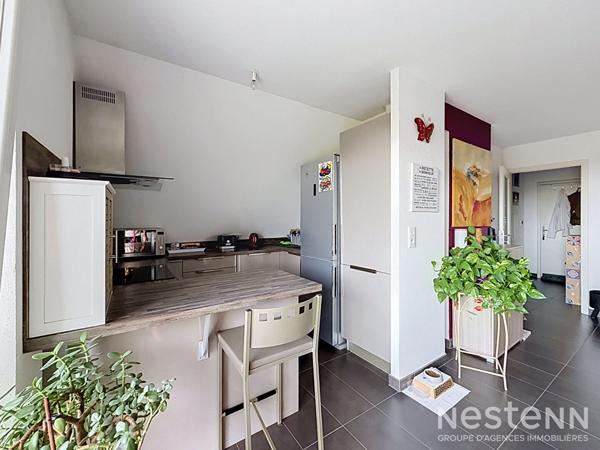 Avolsheim ? Charmant 2 pièces en dernier étage avec terrasse, garage et parking