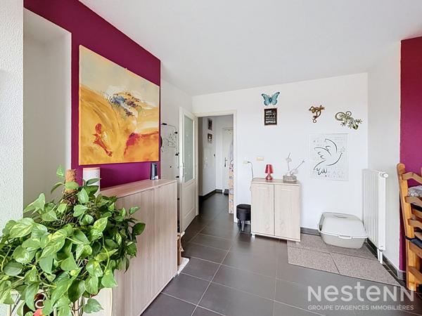 Avolsheim ? Charmant 2 pièces en dernier étage avec terrasse, garage et parking