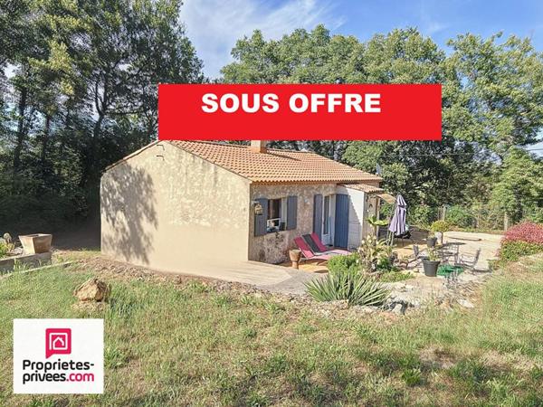 Rians villa T 3/4  sur 2512 m²  en campagne sans voisins