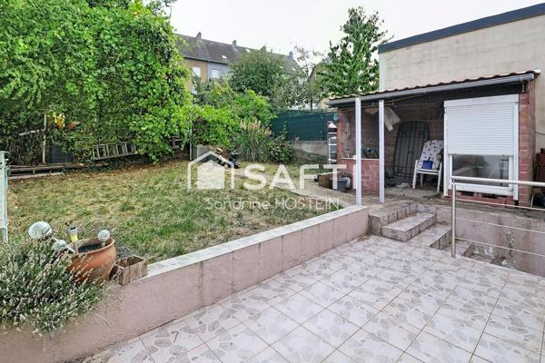 Maison avec 3 chambres, jardin et terrasse!