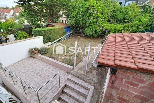 Maison avec 3 chambres, jardin et terrasse!