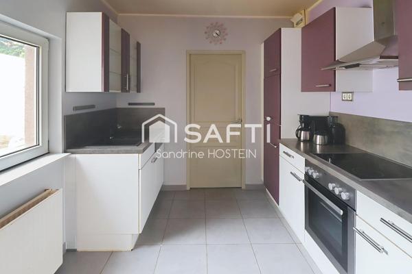 Maison avec 3 chambres, jardin et terrasse!