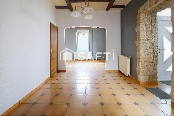 Maison avec 3 chambres, jardin et terrasse!