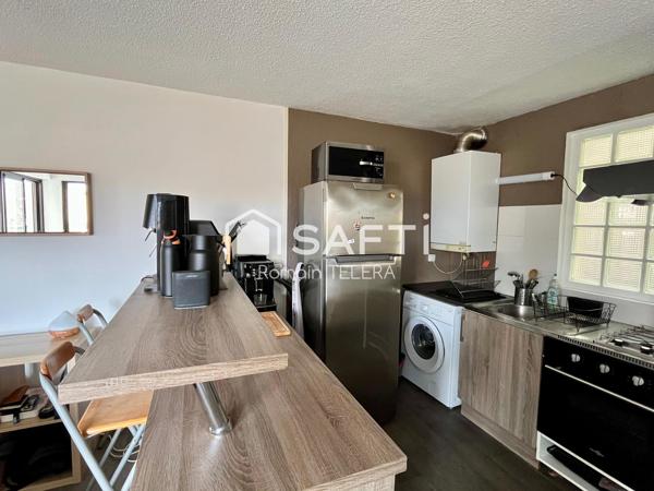 Nansouty : T2 de 38 m² avec vue dégagée, balcon et place de parking