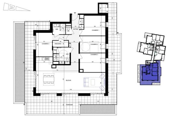 Appartement à vendre 5 pièces 131 m² Annecy