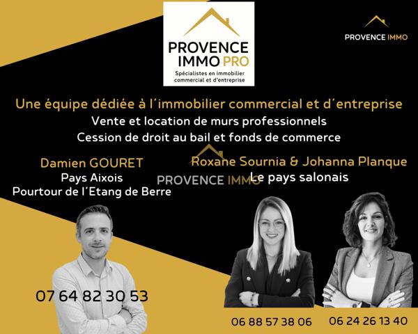 Istres (13800) Locaux commerciaux modulables dès 80 m² – Galerie traversante Istres centre-ville (jusqu’à 390 m² disponibles)