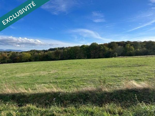 Terrain constructible de 1650 m2 avec vue exceptionnel