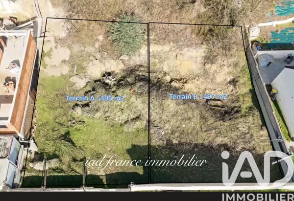 Terrain à vendre 496 m² Villennes-sur-Seine