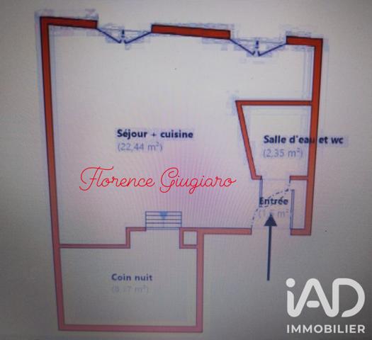 Appartement à vendre 2 pièces 35 m² La Cadière-d'Azur