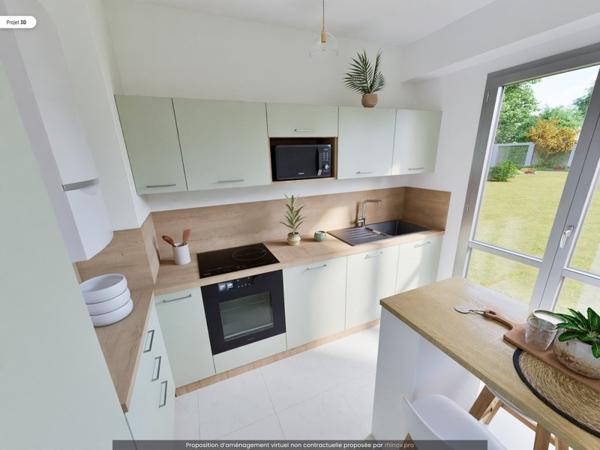 Appartement à vendre |  Brive-la-Gaillarde |  2 pièces | 44 m²