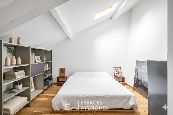 Maison d’Architecte en fond de cour, esprit Atelier d’Artiste