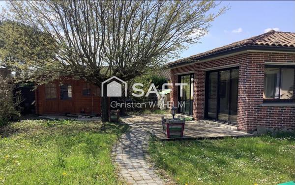 Cornebarrieu maison T7 de plain-pied avec garage