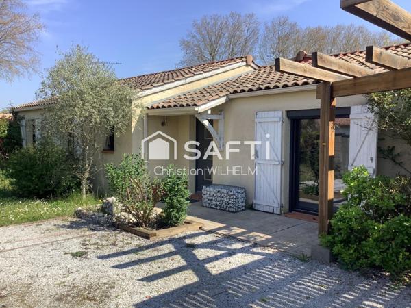 Cornebarrieu maison T7 de plain-pied avec garage