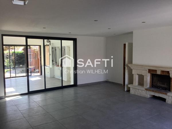 Cornebarrieu maison T7 de plain-pied avec garage