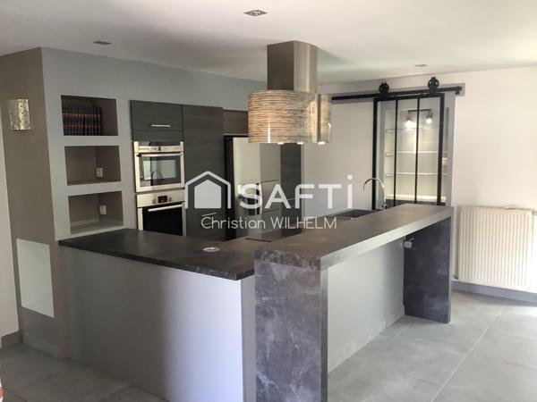 Cornebarrieu maison T7 de plain-pied avec garage