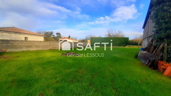 Terrain à construire au coeur de Bignoux.