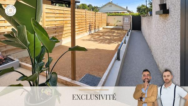 À vendre - Maison mitoyenne 1 côté, 4 pièces située à Pont-de-Chéruy (38230)