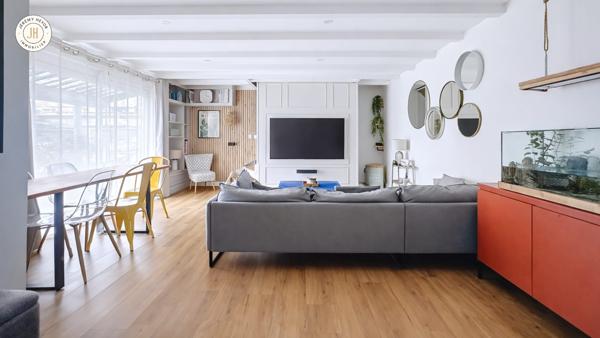 À vendre - Maison mitoyenne 1 côté, 4 pièces située à Pont-de-Chéruy (38230)