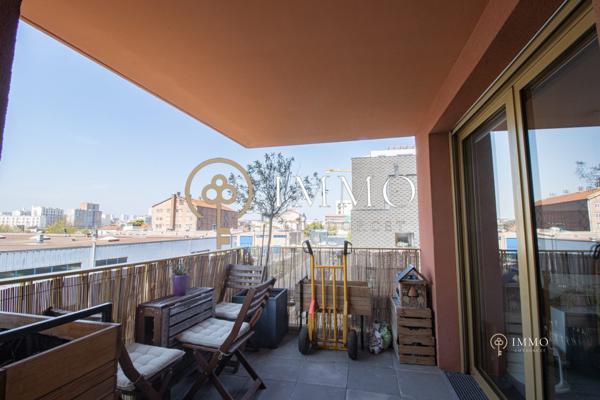 Appartement 3p de 65m² de 2016 avec terrasse