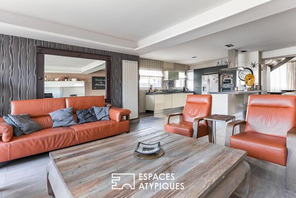 Toulousaine et son extension contemporaine avec piscine