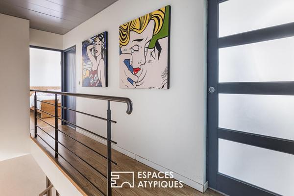 Toulousaine et son extension contemporaine avec piscine