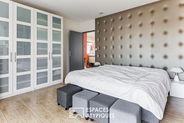 Toulousaine et son extension contemporaine avec piscine