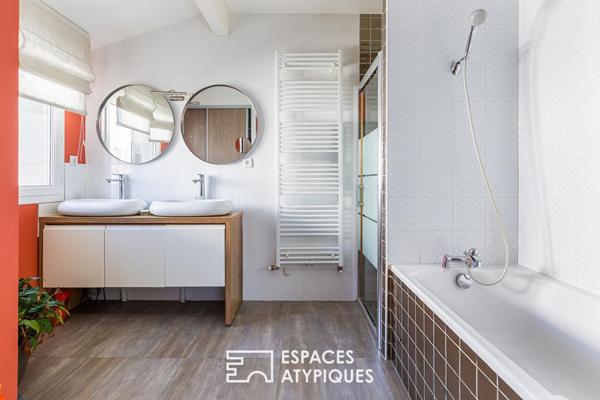 Toulousaine et son extension contemporaine avec piscine