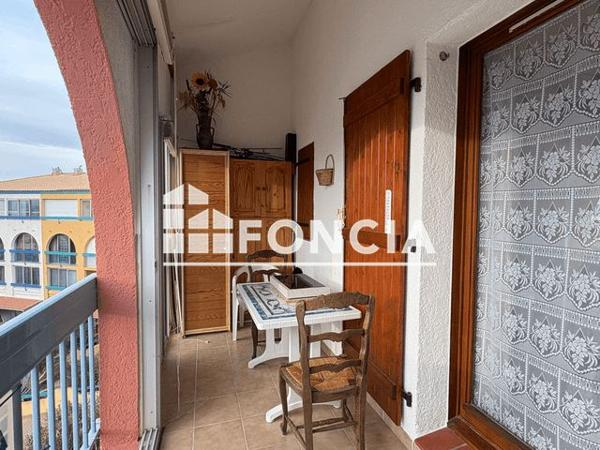 À vendre Appartement 3 pièces 31.4 m² - Le Barcarès 66420