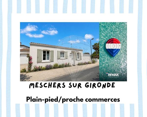 Maison 3 chambre(s) à vendre - Meschers-sur-Gironde, Charente-Maritime - 17