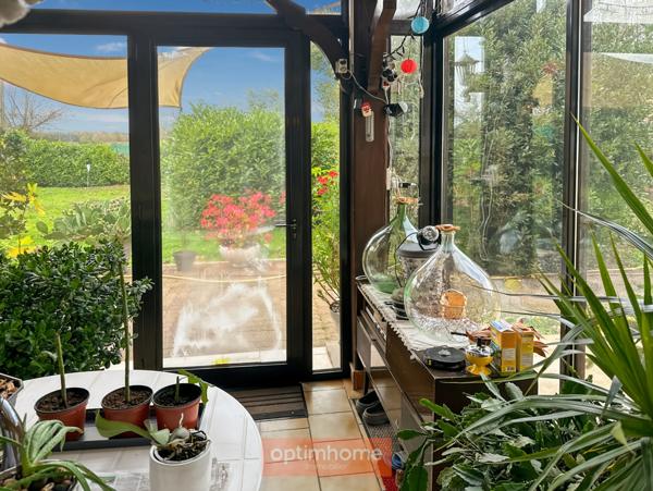 VILLA DE TYPE LANDAISE DE PLAIN-PIED 157 M2 Habitables , JARDIN AVEC FORAGE.