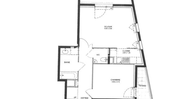 Location Appartement 2 pièces 47.85 m² - Saint-michel-sur-orge 91240