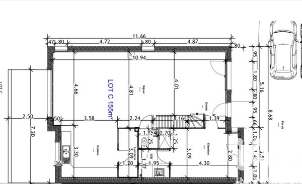 Maison à vendre 6 pièces 155 m² Lagny-sur-Marne