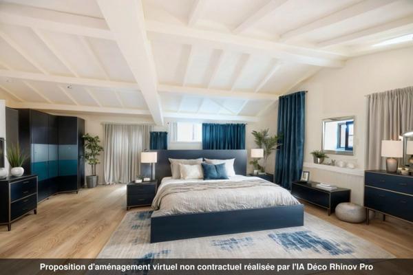 Ferme P7 en campagne à finir de rénover sur un ensemble de 2200 m² de parcelles vendre à THURINS (69)