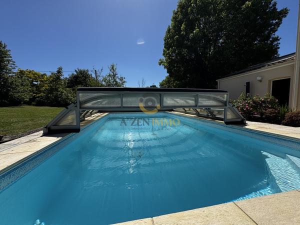 Maison familiale 120 m² avec piscine, suite parentale, grange et grand terrain